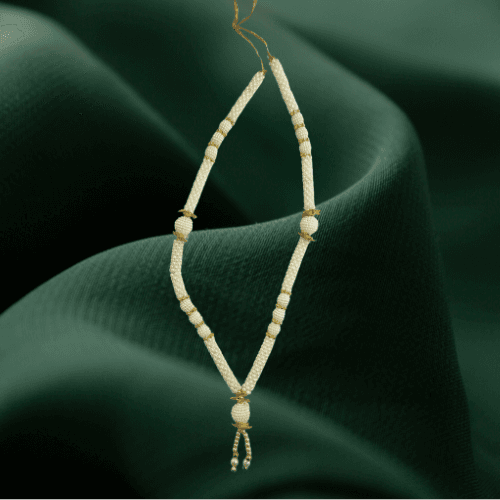 42cm Long Elegant white Pearl Beaded Garland