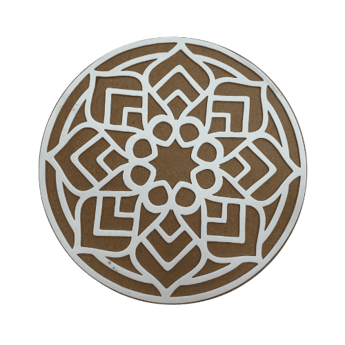 Fancy Rangoli powder setting board beautiful flower designs
