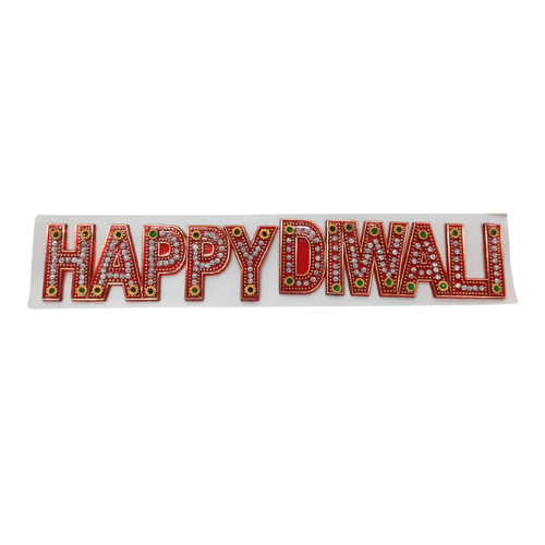 Happy Diwali Fancy Plastic Resin Decor