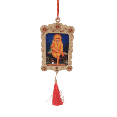 Shirdi Sai Car Hanging Frame